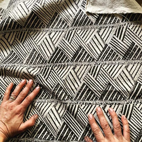Hand Printed Fabric