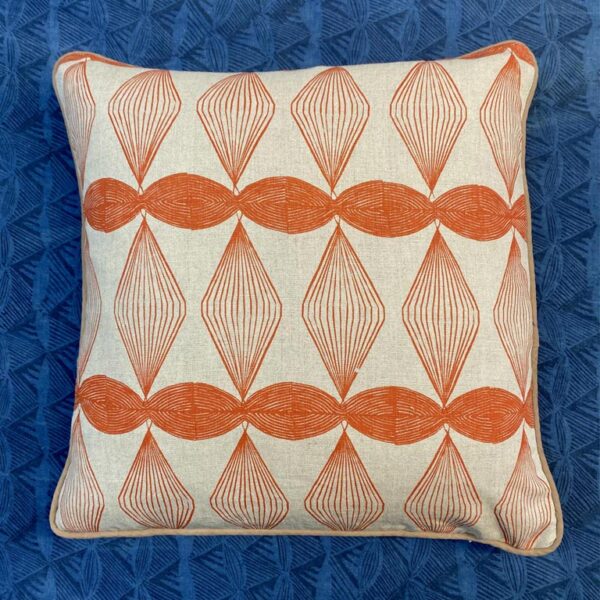 St Cuthman fabric cushion