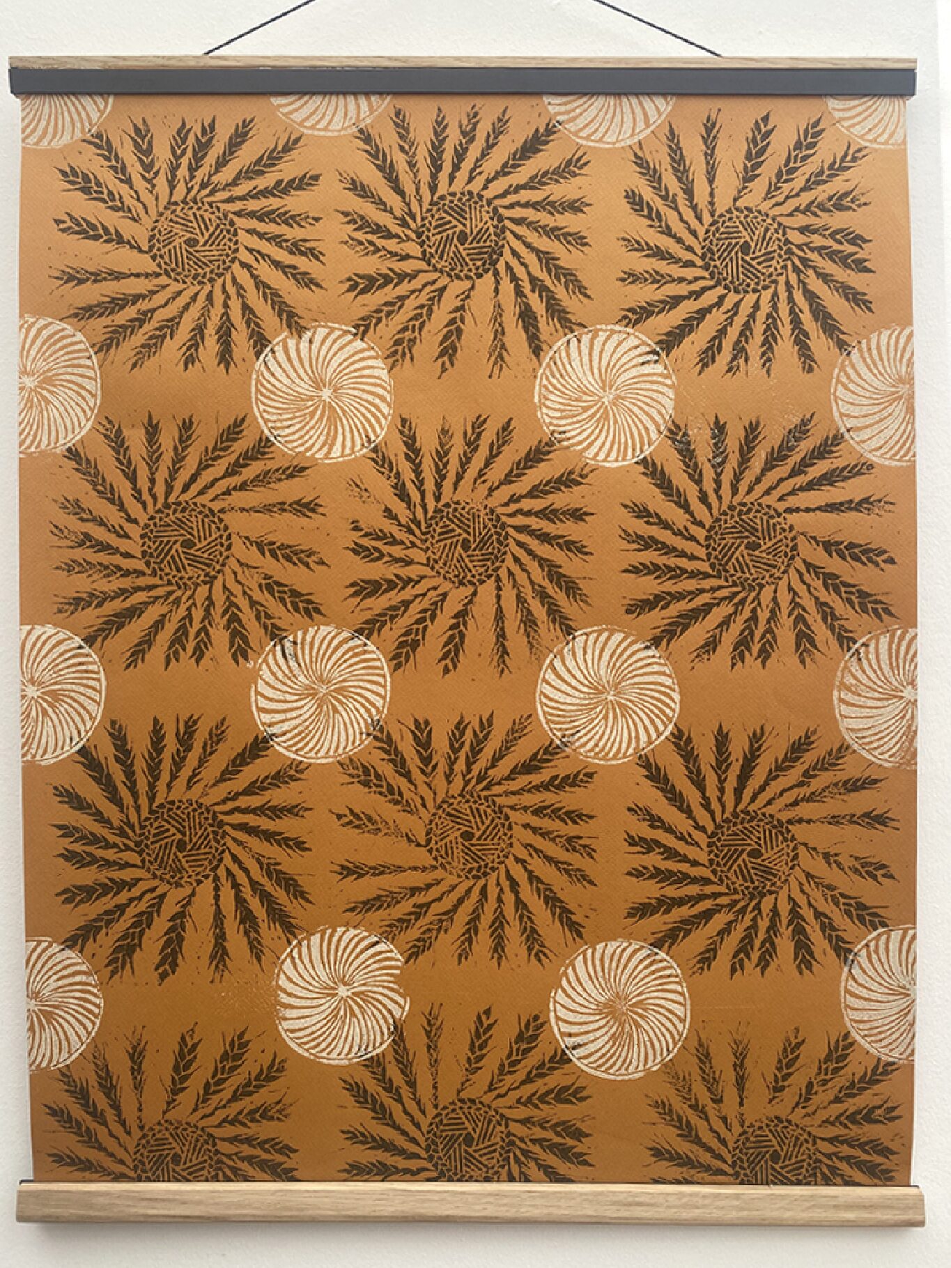 'Harvest Wheel' Paper Hanging